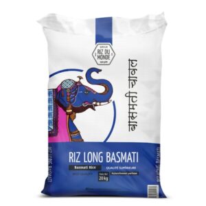 Riz basmati Eléphant 20 kg Riz du Monde
