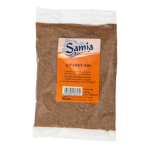 5 parfums 100 g Samia