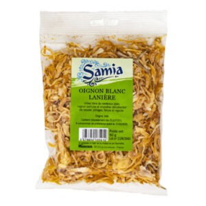 Oignon blanc lanière 50 g Samia