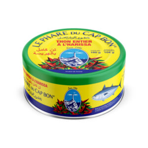 Thon entier à la Harissa 160g