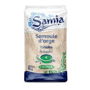 Semoule d'orge concassée grosse 1kg Samia