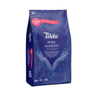 Riz basmati 20kg + 10% OFFERT Tilda