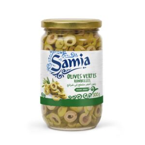 Olives vertes en rondelles 720g Samia