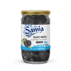 Olives noires à la grecque 380g Samia