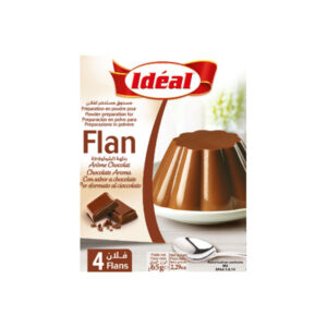 Poudre pour flan arôme chocolat 65g Ideal