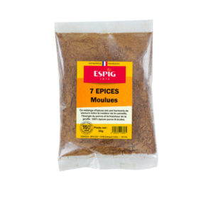 Sept épices moulues 50g Espig