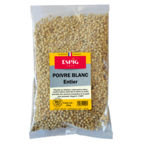 Poivre blanc entier 250g Espig