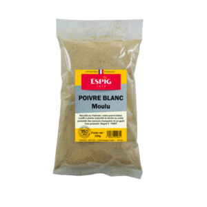 Poivre blanc moulu 250g Espig