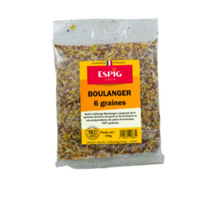 Mélanges boulanger 6 graines 100g Espig