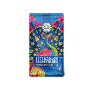 Riz Basmati Paon 1kg Riz du Monde