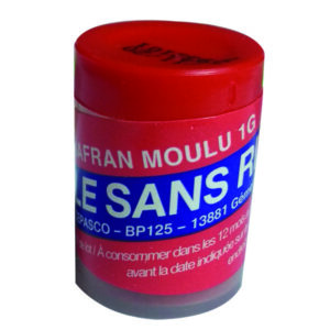 Safran moulu 0,1g x 50 boite Sans Rival