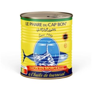 Thon en morceaux à l'huile 780g Phare du Cap Bon