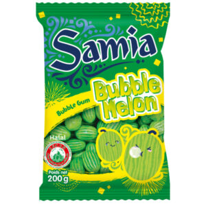 Bonbons bubble melon halal 200 g Samia
