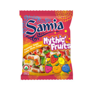 Bonbons tendres aux fruits halal 590 g Samia