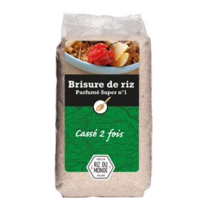 Brisure de riz cassé X2 1kg Riz Du Monde