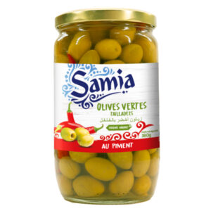 Olives vertes pimentées 655 g Samia