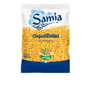 Pâtes coquillette n°138 500 g Samia