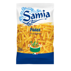 Pâtes fusilli n°65 500 g Samia