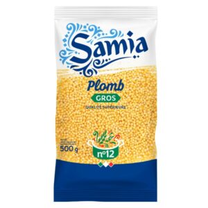 Pâtes gros plomb n°12 500 g Samia