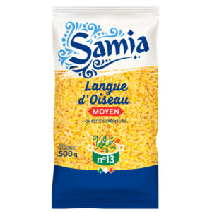 Pâtes langue d'oiseau n°13 500 g Samia