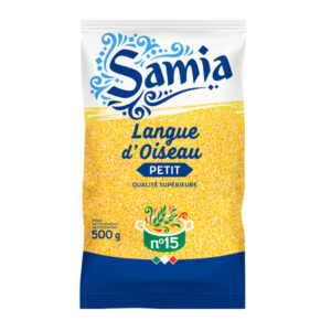 Pâtes petite langue d'oiseau n°15 500 g Samia