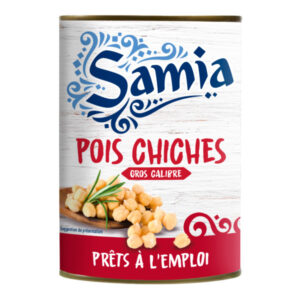 Pois chiches en conserve 1/2 400 g Samia