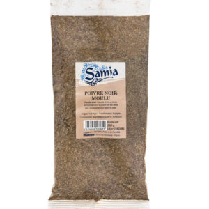 Poivre noir moulu 250 g Samia
