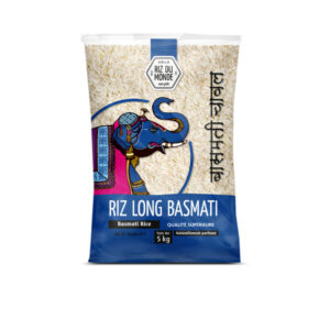 Riz basmati Eléphant 5 kg Riz du Monde