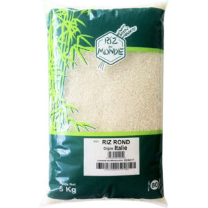 Riz Rond 5 kg Riz Du Monde