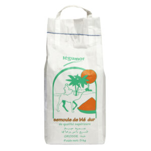 Semoule de blé grosse 5 kg Legumor