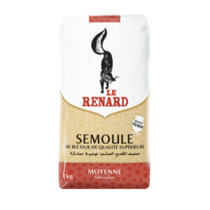 Semoule de blé moyenne 1 kg Renard