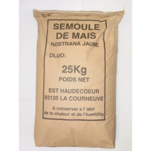 Semoule de maïs nostrana jaune 25 kg Haudecoeur