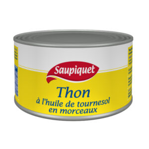 Thon en morceaux à l'huile 1/2 400 g Saupiquet