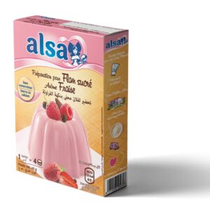 ALSA FLAN FRAISE 45 GR