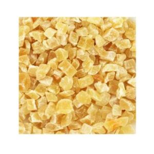 Cubes d'ananas déshydratés sucrés