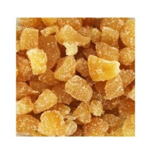 Gingembre déshydraté cristal cubes sucré Thaïlande