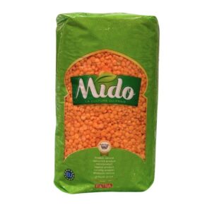 LENTILLES ROUGES CASSEES MIDO 1KG X 10
