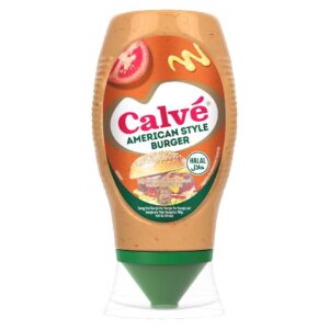 SAUCE AMERICAN STYLE BURGER CALVE 430 ML x8