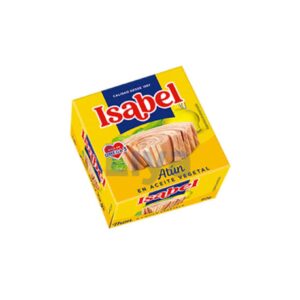 THON ENTIER A L'HUILE DE TOURNESOL ISABEL 80G X 50